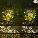 Tree of Life 2 Pack Solar Pathway Lights - Outdoor Waterproof Garden Decor, Pathway Landscape Lights for Backyard Patio Path Yard Lawn Walkway by GreenHaven Gardens