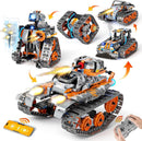 STEM Building Toys for Boys 6-12, 5in1 Remote & APP Controlled Car/Tank/Robot/Tracked Racer STEM Building Kit, RC Car 552 Pcs Educational Learning Building Blocks for Kids, RC Car Set for Boy Girls by TinyTreasures Baby Boutique