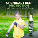 Deet-Free Insect & Mosquito Repellent 8oz – Nice Smelling Insect Repellent with Lemongrass Oil Safe for Pets and Kids – Bug Spray Against Mosquitoes, Gnats, Black Flies, No-See-ums, and Other Insect by TinyTreasures Baby Boutique