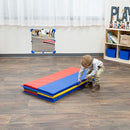Children's Factory Rainbow Folding Gym Mat, 4' x 6', CF321-145, Toddler and Baby Preschool Activity Floor Mat, Kids Soft Play Equipment for Playroom by TinyTreasures Baby Boutique