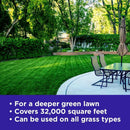Commercial Grade Lawn Energizer- Grass Micronutrient Booster with Iron and Nitrogen- Liquid Turf Spray Concentrated Fertilizer- Any Grass Type, All Year- Simple Lawn Solutions (2.5 Gallons) by GreenHaven Gardens