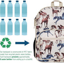 Wildkin ECO rPET Kids Backpack – Recycled, Padded, Adjustable for School & Travel – Horse Dreams by TinyTreasures Baby Boutique