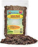 SOGO Palm Plant Potting Soil - Enhance Beauty and Health with Professional Grade Nutrient-Rich Mix - 3 Quart by GreenHaven Gardens
