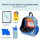Wildkin 12-inch Kids Backpack – Padded, Adjustable, Ideal for Daycare & Travel - On the Go by TinyTreasures Baby Boutique