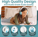 Puro Sound Labs PuroQuiet Plus Noise Cancelling Headphones for Kids, Bluetooth Kids On Ear Headphones with Mic, Lightweight On-Ear Design, Studio-Grade Sound (Teal) by TinyTreasures Baby Boutique