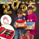 Drawing Stencils Set for Kids (55 Piece) - Arts and Crafts Set for Girls & Boys - Christmas & Birthday Gifts for Kids 4 5 6 7 8 9+ Year Old - Ideal Creativity Kit & Travel Activity with 300+ Shapes by TinyTreasures Baby Boutique