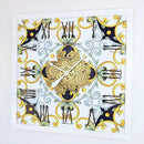 The Gears Clock Wall Clock Italy Collection with Moving Gears (Atrani, 36 inch Square) by CozyNest Decor