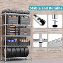 1750 LBS Storage Shelves 5-Tier Utility Shelving Unit Steel Organizer Wire Rack for Home,Kitchen,Office,Garage, Capacity 17.7" D x 47.2" W x 72.3" H by CozyNest Decor