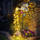 Solar Lights Outdoor Decorative, 39.4'' Metal Solar Watering Can Lights with Bee, Waterproof Garden Stake for Yard Lawn Patio Pathway Landscape, Gardening Gifts for Mom Grandma Women by CozyNest Decor
