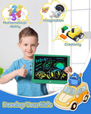 TEKFUN LCD Writing Tablet for Kids Boys Toys, 12 Inch Erasable Doodle Board Colorful Drawing Pad, Board Games Outdoor Travel Toys Gifts for Toddlers Boys Adults (Green) by TinyTreasures Baby Boutique