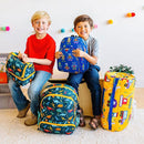 Wildkin 12-inch Kids Backpack – Padded, Adjustable, Ideal for Daycare & Travel - Robots by TinyTreasures Baby Boutique