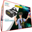 Heromask Virtual Reality Headset for Kids + Video Games to Learn Spanish Italian etc [Language Learning] VR for Kids. Kids Gifts for Boys and Girls for Age 5 to 12 Years Old. Educational by TinyTreasures Baby Boutique