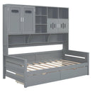 Daybed With All-In-One Cabinet And Shelf by Unique Piece Furniture