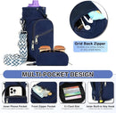 Water Bottle Carrier Bag with Strap, Water Bottle Holder Crossbody Bags for Women Men for Walking, Hiking,Cycling by TinyTreasures Baby Boutique