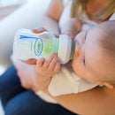 Dr. Brown's Natural Flow Anti-Colic Options+ Wide-Neck Baby Bottles 5 oz/150 mL,with Level 1 Slow Flow Nipple,4 Pack,0m+ by TinyTreasures Baby Boutique