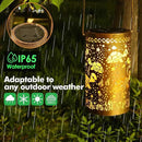 Fabuday Turtle Solar Lanterns Outdoor Waterproof - Metal Hanging Solar Powered Lights Led for Outside, Patio, Porch, Balcony, Yard and Deck Garden Decor, Gardening Decorations Gifts for Women Mom by GreenHaven Gardens