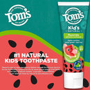 Tom’s of Maine Watermelon Wiggle Kids Toothpaste with Fluoride, Kids Natural Toothpaste, For Children Ages 2 and Up, Helps Prevent Cavities, 5.1 Oz 3 Pack by CozyNest Decor