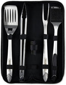 Pork Barrel BBQ Tool Set Grill Kit - Premium Stainless Steel BBQ Grill Accessories, Grilling Tools & BBQ Accessories for Outdoor Grill - Perfect BBQ Tools and Grilling Gifts for Men by GreenHaven Gardens