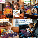 Halloween Reusable Sticker Books for Toddlers 3+, Halloween Stickers for Kids, Sticker Book for Toddlers 3+ Years, Halloweens Gifts for Kids Girls Boys by TinyTreasures Baby Boutique