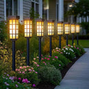 8 Pack Solar Pathway Lights, LED Solar Lights Outdoor, IP65 Waterproof Outdoor Solar Lights for Yard, Auto On/Off Solar Walkway Lights Outdoor, Landscape Lighting for Patio, Driveway Decor, Frosted by GreenHaven Gardens