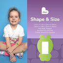 BioSwiss Bandages, Halloween Alien Shaped Self Adhesive Bandage, Latex Free Sterile Wound Care, Fun First Aid Kit Supplies for Kids, 50 Count by TinyTreasures Baby Boutique