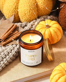 AOOVOO Pumpkin Spice Candles - 9 oz Scented Candles, Aromatherapy Candle, Soy Candle for Home Scented by CozyNest Decor