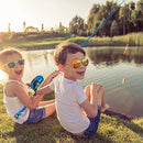 Kids Fishing Pole Kit Set，Portable Telescopic Fishing Rod and Reel Combo Full Kits for Boys, Girls, Beginner, Youth by TinyTreasures Baby Boutique