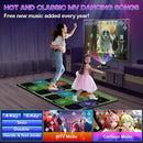 FWFX Wireless Dance Mat for TV, 2-Player Musical Electronic Dancing Pad for Kids & Adults, for Family Party Games, Exercise, Yoga & Fitness - Birthday for Boys & Girls(Green) by TinyTreasures Baby Boutique