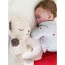 SNOObear White Noise Machine - Cry-Activated Plush Baby Sleep Soother - Cream Woolly by TinyTreasures Baby Boutique
