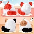 Cat Crochet Kit for Beginners-2PCS Calico Cats Crochet Kits for Adults Kids, Crochet Starter Kit with Step-by-Step Video Tutorials,Crochet Animal Kits Knitting Kit Learn to Crochet Kits by TinyTreasures Baby Boutique