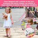 Accmor Toddler Harness Leash, Reflective Kid Harness with Anti Lost Wrist Link, Child Walking Harness Baby Leash Wristband Belt with Key Lock Design for Boys Girls to Outdoor Travel by TinyTreasures Baby Boutique