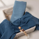 GLLQUEN BABY Muslin Swaddle Blankets, 2-Pack Neutral Receiving Blanket Swaddling for Newborn Boys and Girls, Breathable Swaddle Wrap for Infant, Baby Essentials, Registry & Gift, 40 x 38 inches by TinyTreasures Baby Boutique