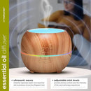 artnaturals Aromatherapy Essential Oil Diffuser – (5.0 Fl Oz / 150ml Tank) – Ultrasonic Aroma Humidifier, Auto Shut-Off – for Home, Office & Bedroom by CozyNest Decor