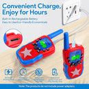 Vvinca Walkie Talkies for Kids Rechargeable, Spider Toys for Ages 3 4 5 6 7 8 9 10 Boys Girls Christmas Birthday Gifts for 3-12 Year Old, 2 Way Radio 22 CH VOX Long Range Walkie Talkie with Flashlight by TinyTreasures Baby Boutique