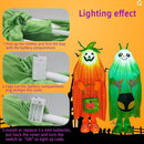 32" Front Porch Light up Halloween Figure Décor, Kit Standing Trick or Treat Indoor and Outdoor Decorations-Alien by CozyNest Decor
