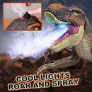 Remote Control Dinosaur Toys for Boys 3 4-7 8-12- RC Realistic Big T-Rex Gifts for Kids, Interactive Dino with Light Roar Spray Touch Sensing by TinyTreasures Baby Boutique