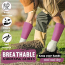 HANDLANDY Rose Pruning Gardening Gloves for Men & Women, Thornproof Long Gauntlet Gloves, Pigskin Leather - Breathable & Durability (Medium) by GreenHaven Gardens