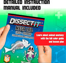 Top Secret Toys Mega Lab Dissect It Kit for Kids, Synthetic Frog and Piranha Dissection Kids Science Kit with Tools, STEM Biology Toys for Ages 6+ by TinyTreasures Baby Boutique