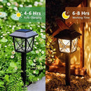 8 Pack Large Rotating Solar Lights Outdoor Waterproof 2 Modes Twinkling Decorative Lights for Garden Yard Pathway Walkway Decorations Landscape Lighting. (8) by GreenHaven Gardens