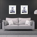 VCK 16x20 Poster Frames 3 Pack White MDF Wood and Polished Plexiglass Frame,Display Pictures in Horizontal and Vertical by CozyNest Decor