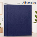 Popotop Photo Album 4x6 600 Pockets for Wedding Gifts,Linen Hardcover Picture Albums for Family Anniversary Baby Vacation Pictures by TinyTreasures Baby Boutique