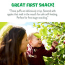 Little Bellies Organic Apple & Cinnamon Puffs Baby Snack (Pack of 18 x 0.42 oz Individual Packs) by TinyTreasures Baby Boutique