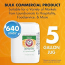 Arm & Hammer Liquid Laundry Detergent Professional, Sensitive Skin, 5 Gallon (Pack of 1) 640 Loads by CozyNest Decor
