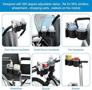 Accmor Stroller Cup Holder with Phone Holder, Bike Cup Holder, Universal Cup Holder for Uppababy Nuna Doona Strollers, 2-in-1 Cup Phone Holder for Stroller, Bike, Wheelchair, Walker, Scooter by TinyTreasures Baby Boutique