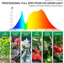 Clip Grow Light 27W 3000 Lumen, Grow Lights for Indoor Plants Full Spectrum, 2024 Brightest LED Plant Grow Light for Houseplants, Bonsai, Pot Plants, Growing Lamp with 4,8,12 Hr Timer by GreenHaven Gardens