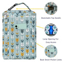 Breastmilk Cooler Bag with Ice Pack Fits 4 Baby Bottles Up to 9 Ounce Insulated Baby Bottle Bag Breast Milk Cooler on The Go with Strap Baby Bottle Cooler Bag for Nursing Mom Daycare or Travel by TinyTreasures Baby Boutique