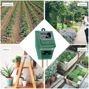 Soil pH Meter, MS02 3-in-1 Soil Moisture/Light/pH Tester Gardening Tool Kits for Plant Care, Great for Garden, Lawn, Farm, Indoor & Outdoor Use (Green) by GreenHaven Gardens