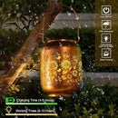 2-Pack Birthday Gifts for Women Mom Grandma Solar Lanterns Outdoor Waterproof Hummingbird Garden Decor Hanging Metal Lights Outside for Yard,Patio,Backyard,Porch by GreenHaven Gardens