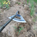 Garden Tools Hollow Hoe, All-Steel Hardened Hollow Hoe, Sharp Garden Edger Weeder, Durable Gardening Hoe Hand Tool Weed Puller Accessories for Backyard Weeding, Soil Loosening, Farm Planting (2PCS) by GreenHaven Gardens
