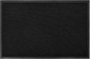 fani Heavy Duty Large Outdoor Indoor Entrance Black Doormat Waterproof Low Profile Entrance Rug Front Door Mat Patio Anti-Skid Rubber Back, 23x35 inch (Black) by GreenHaven Gardens